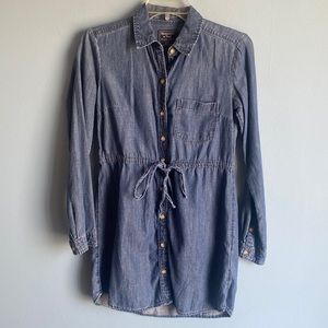 Abercrombie and Fitch denim dress XXSP